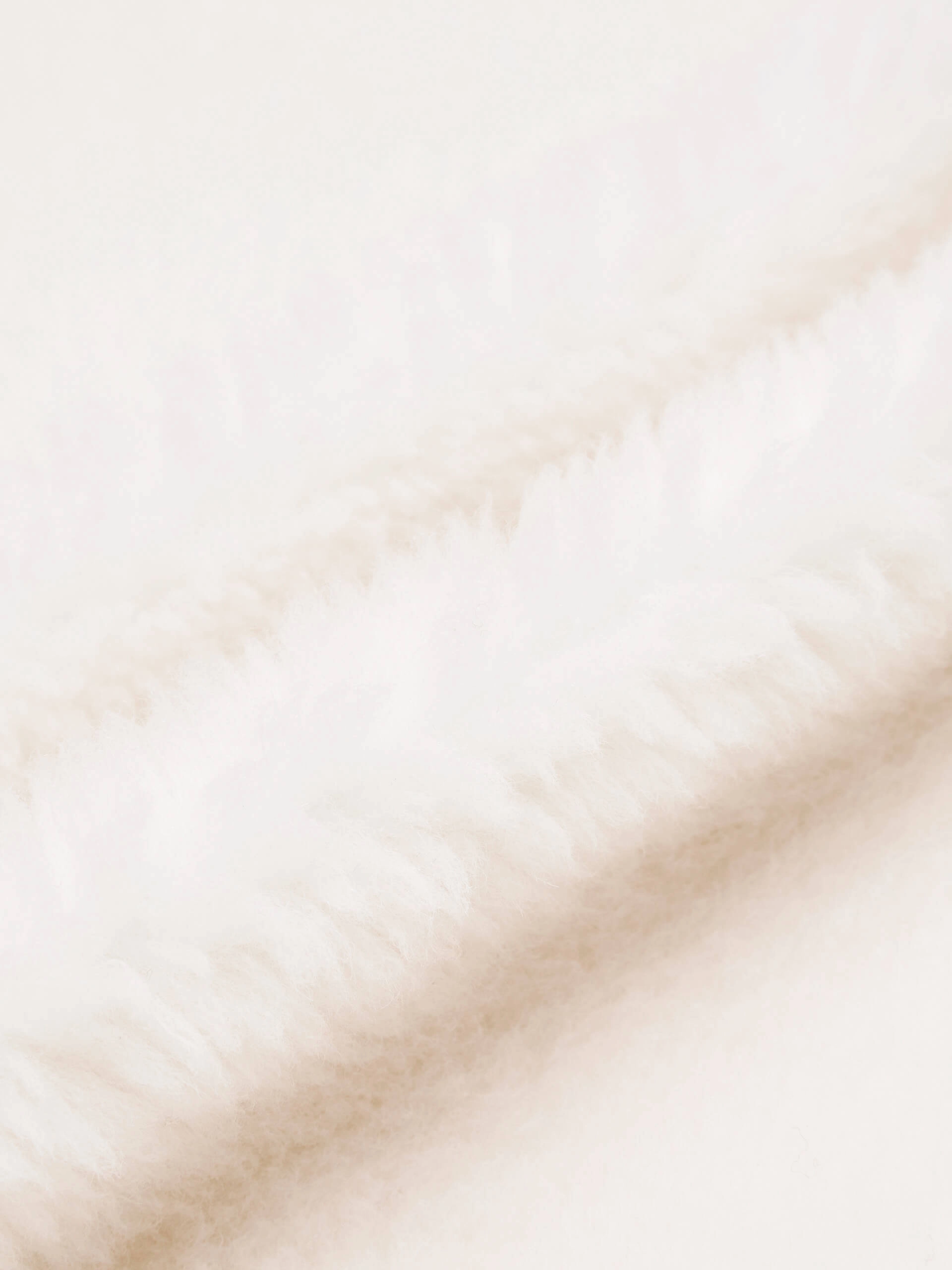 Wool Blend Teddy Coat
