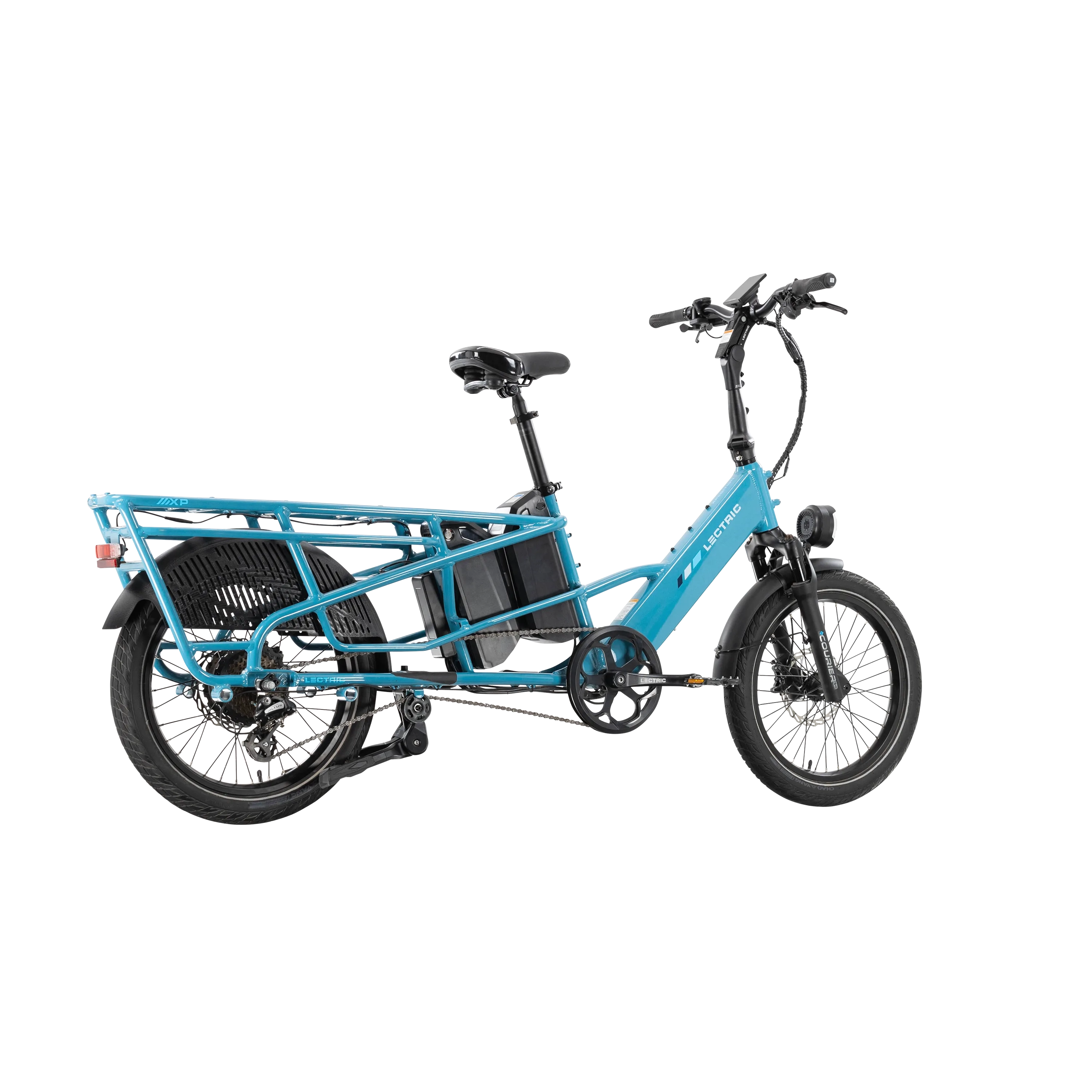 XPedition 2.0 Raindrop Blue Long-Range Dual-Battery eBike