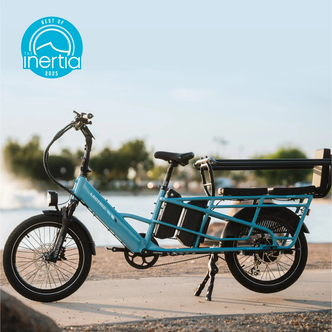 XPedition 2.0 Raindrop Blue Long-Range Dual-Battery eBike