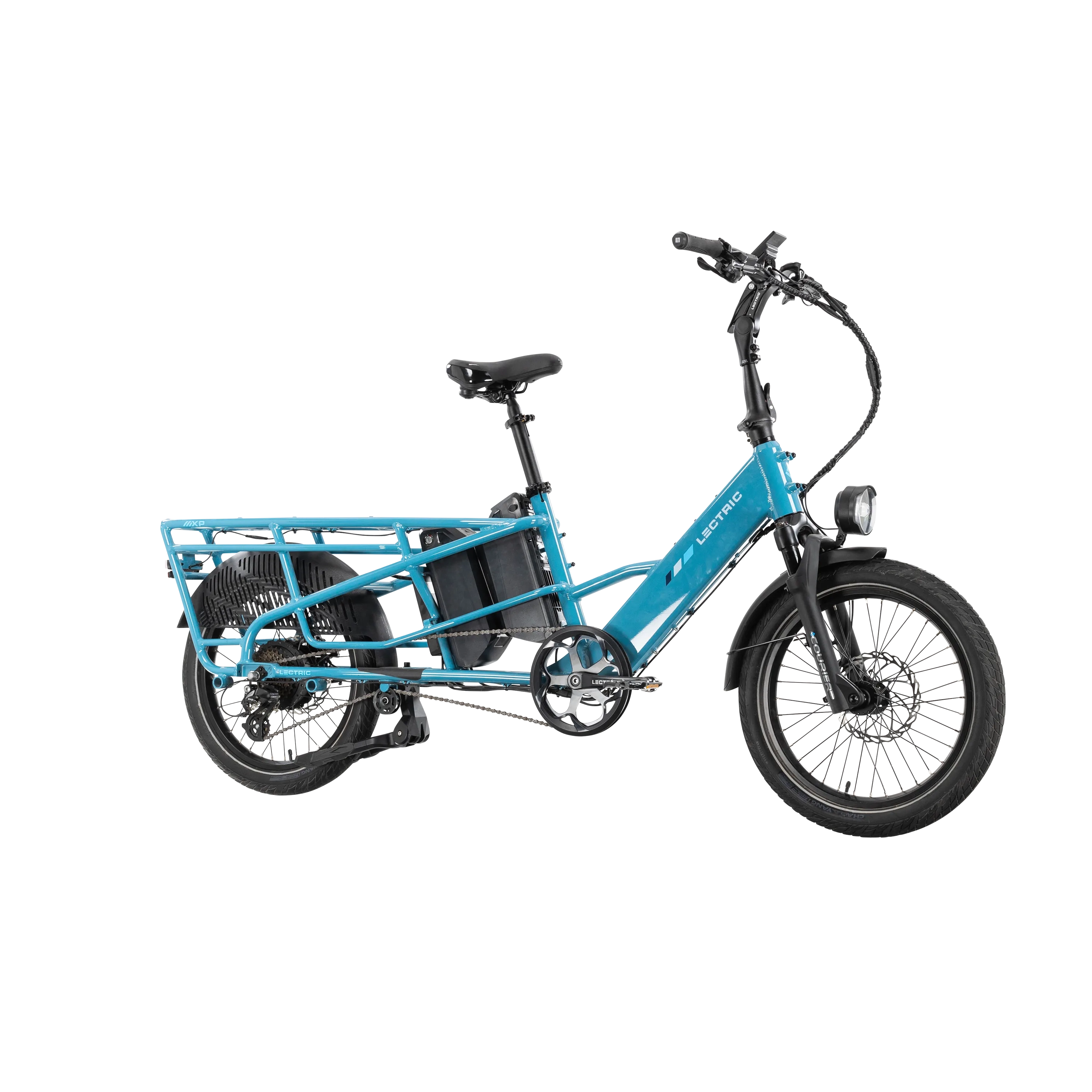 XPedition 2.0 Raindrop Blue Long-Range Dual-Battery eBike