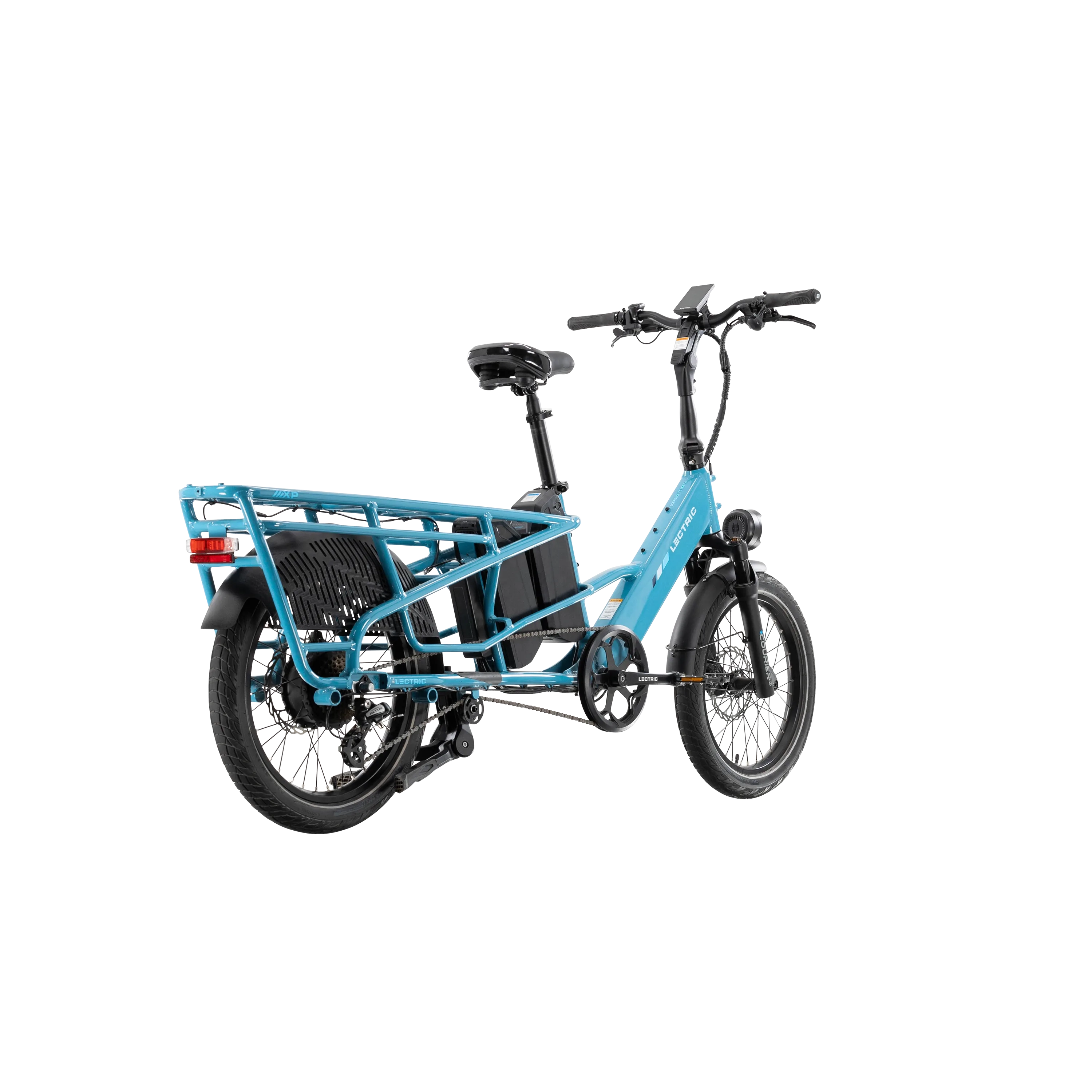 XPedition 2.0 Raindrop Blue Long-Range Dual-Battery eBike