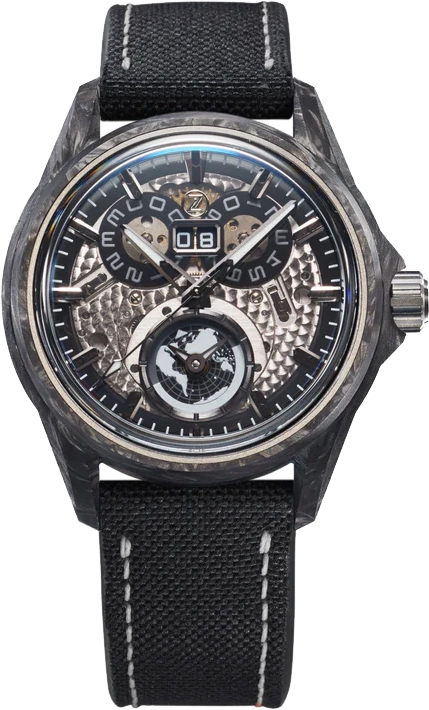 Zelos Spearfish Dual Time Carbon Moonscape