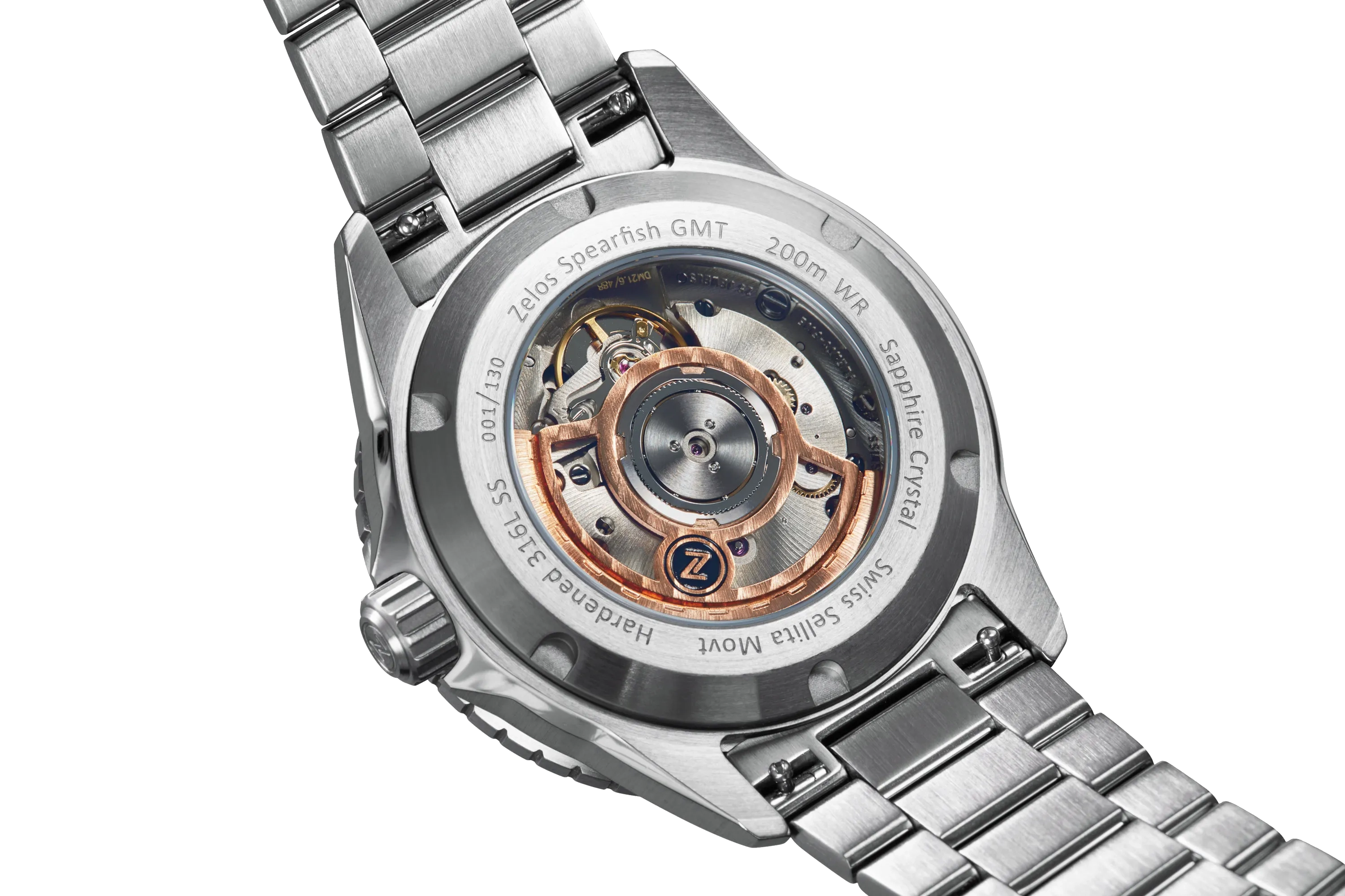 Zelos Spearfish GMT Bumblebee