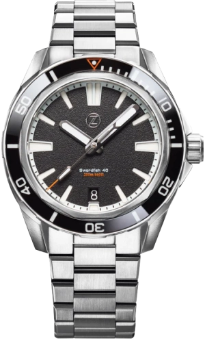 Zelos Swordfish 40mm Steel Black